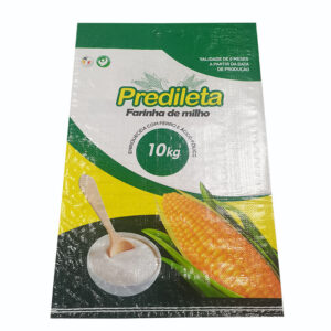 custom colour printing 5kg 10 kg 25kg rice corn wheat woven sack bags