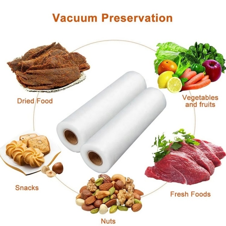 custom meats vacuum seal packing freeze bags for food fresh storage