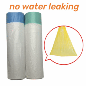 supply disposable portable plastic trash bin bag drawstring garbage bags