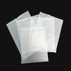 custom logo translucent matte frosted zip lock seal plastic zipper bags